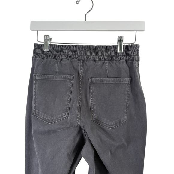 Spanx Stretch Twill Cargo Jogger Pants Grey Mid Rise Boho Womens Size Small - Picture 5 of 8